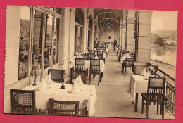 C.P. Dinant = Grand Hôtel  Des  Postes   : La Terrasse Sur Meuse - Dinant