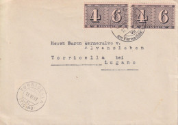 Brief  Weggis - Torricella         1943 - Lettres & Documents