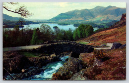 Ashness Bridge & Derwentwater, Nr Keswick, Postcard, Posted 1961 - Other & Unclassified