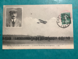 École Nationale D’aviations L’aviateur Kimmerling Avec Un Passager - Flieger