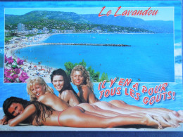 Le Lavandou    Plage Et Pin Up    CP240439 - Le Lavandou