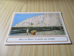 Mers-les-Bains (80).La Pêche Aux Moules - Carte Animée. - Mers Les Bains