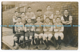 C000524 The Men Soccer Team Is Sitting At Home. AAFC. Swansborough. Postcard - Monde