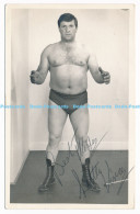 C000526 Unknown Men Boxer. Postcard - Monde