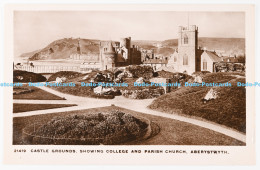 C001542 Aberystwyth. Castle Grounds. Showing College And Parish Church. Boots Ca - Monde