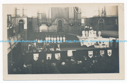 C000536 Unknown Church. Concert. Children In Naval Uniforms. Ship John Williams - Monde