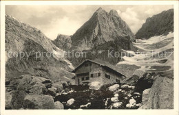 71566979 Blaueishuette Schutzhaus Am Hochkaltergletscher Berchtesgadener Alpen A - Berchtesgaden