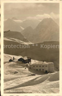 71566975 Oberstdorf Nebelhornbahn Bergstation Blick Gegen Hoefats Wintersportpla - Oberstdorf