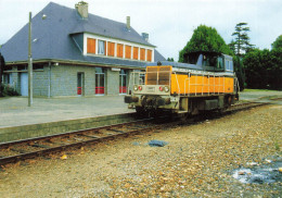 Laval * Ligne Chemin De Fer De Laval à Flers * Locotracteur Y 8248 En Gare * Locomotive Train - Laval