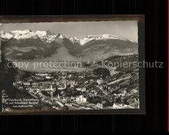 71566826 Feldkirch Vorarlberg Gesamtansicht Mit Schweizer Bergen Alpenpanorama F - Other & Unclassified