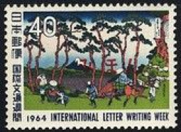 JAPAN(1964) Mt. Fuji From Tokaido. MIHON (specimen) Overprint. Scott No 828. - Sonstige & Ohne Zuordnung