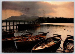 Cumbria, Derwentwater At Keswick Postcard, Posted 1991 - Andere & Zonder Classificatie