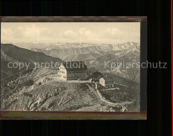 71566815 Rotwandhaus Schutzhaus Bayerische Voralpen Alpenpanorama Rotwandhaus - Schliersee