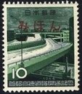 JAPAN(1964) Opening Of Tokyo Expressway. MIHON (specimen) Overprint. Scott No 819. - Other & Unclassified