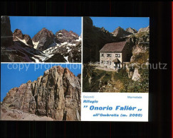 71566765 Rifugio Onorio Falier All Ombretta Marmolada Dolomiti Schuetzhuette Dol - Sonstige & Ohne Zuordnung