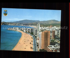 71566645 Benidorm Playa Levante Vista Aerea Hochhaeuser Hotel Strand  - Sonstige & Ohne Zuordnung