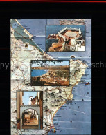 71566637 Benidorm Landkarte Panorama Teilansichten  - Other & Unclassified