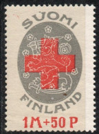 Finland Suomi 1922 Red Cross Issue MNH - Croix-Rouge