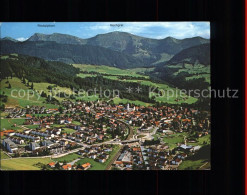 71566552 Oberstaufen Fliegeraufnahme Schrothkurort Mit Hochgrat Und Rindalphorn  - Oberstaufen