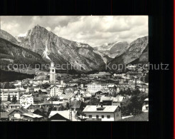 71566542 Cortina D Ampezzo Ortsansicht Mit Kirche Col Rosa Croda Del Becco Dolom - Sonstige & Ohne Zuordnung