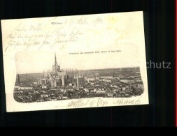 71566444 Milano Panorama Dal Campanile Della Chiesa Di San Carlo Milano - Sonstige & Ohne Zuordnung