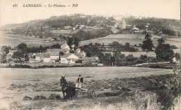 Langres * Le Plateau * Agriculture Attelage Paysan - Langres