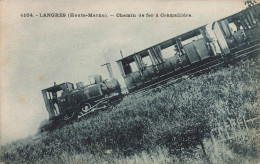 Langres * Le Chemin De Fer à Crémaillères * Locomotive Train - Langres