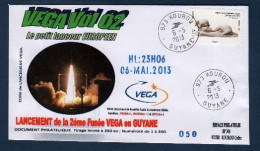 KOUROU 6 Mai 2013, Lancement VEGA, VV02, Satellites PROBA V, VNREDSat 1A, - Südamerika