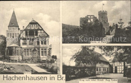 71564869 Hachenhausen Schloss U.Krug Zum Roten Hirsch Bad Gandersheim - Bad Gandersheim