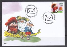 Estland 2024. Children’s Stamp. FDC. - Estonie