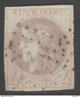 AU 1er SERVI TBE N°41B GRIS PERLE - 1870 Bordeaux Printing