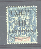 Tahiti  :  Yv  33  (o) - Oblitérés