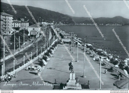 Cg460 Cartolina Lavagna Piazza Milano E Lungomare Genova - Genova (Genoa)