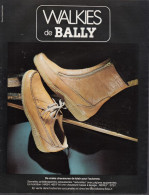 129082CL/ Chaussures *Walkies* De BAILLY, Page De Magazine Format 21/27,5 Cm - Publicités