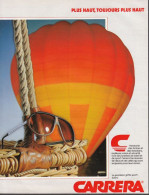 129070CL/ Lunettes De Soleil Et De Sport CARRERA, Page De Magazine Format 21/27,5 Cm - Advertising