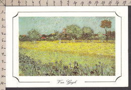 PV183/ VAN GOGH, *Vue D'Arles Avec Des Iris - View At Arles With Irise*, Amsterdam, Van Gogh Museum - Peintures & Tableaux