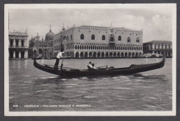 120563/ VENEZIA, Palazzo Ducale E Gondola - Venezia