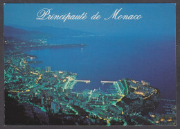 112809/ MONACO, Vue Générale De Nuit - Mehransichten, Panoramakarten