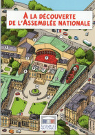 MINI BANDE DESSINE DE GREGOIRE BERQUIN - A LA DECOUVERTE DE L'ASSEMBLEE NATIONALE - FORMAT 21 X 14.8 - 14 PAGES - Autres & Non Classés