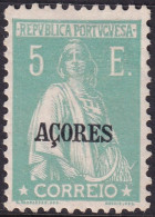 Azores 1925 Sc 237H Açores Mundifil 217 MH* - Açores