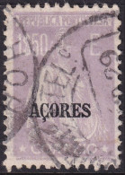 Azores 1925 Sc 237C Açores Mundifil 212 Used Horta Cancel - Açores