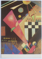 KANDINSKY / PEINTRE - Composition Rose - Carte Postale Moderne - Schilderijen