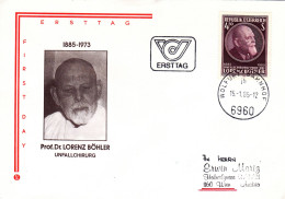 AUSTRIA POSTAL HISTORY / LORENZ BOHLER MEDICINE  CHIRURGIE 1985 ,COVER,FDC. - FDC