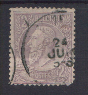 BELGIUM STAMPS, 1886. Sc.#59., USED - 1869-1883 Léopold II