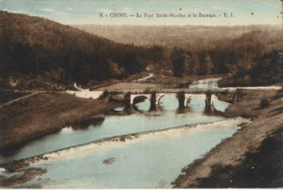 CHINY : Le Pont Saint-Nicolas Et Le Barrage. - E. I. - Chiny