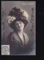 Belle Femme - Mode 1909!!! - Postkaart - Frauen