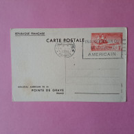 Mémorial Américain De La Pointe De Grave - N°2 - Vue Aérienne Du Site Pointe Vers La Gauche - 1938 Cote 2024 12€ - Standaardpostkaarten En TSC (Voor 1995)