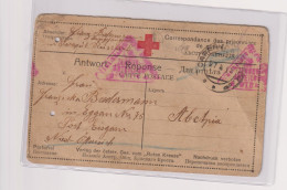 RUSSIA, 1918  POW Postal Stationery To  AUSTRIA - Covers & Documents