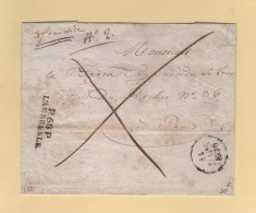 L'Abresle - 68 - Rhone - 1830 - PP Port Paye - Courrier De Chessy - 1801-1848: Precursors XIX
