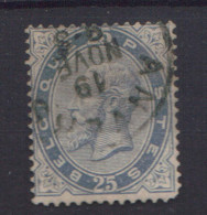 BELGIUM STAMPS, 1883. Mi.#37, USED - 1883 Léopold II